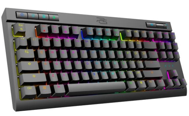 Proove RGB Mechanical Keyboard Gaming Side Swap Red Typical switches (English Layout) - Black
